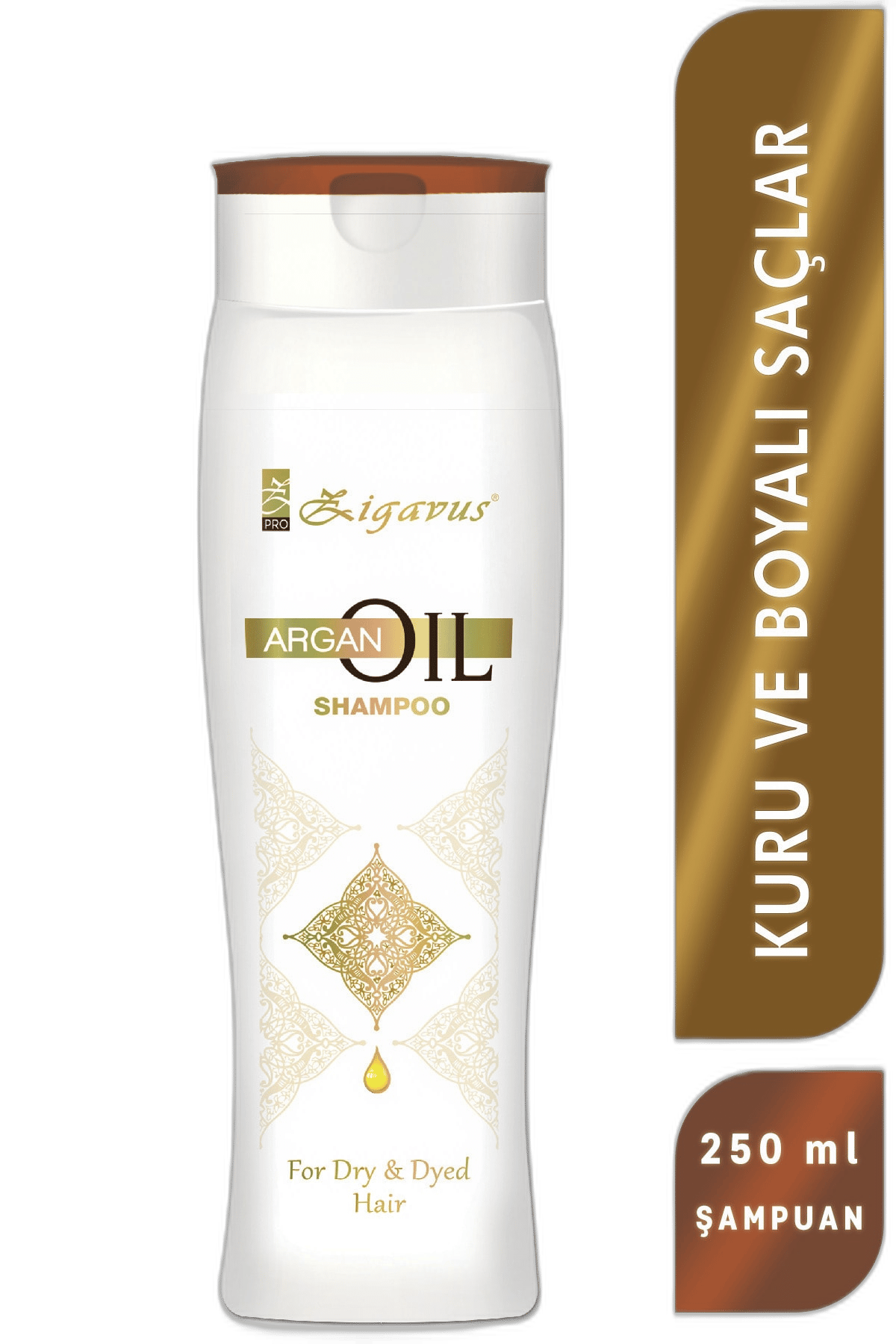 ZIGAVUS ARGAN YAGLI SAMPUAN 250 ml şişeBoyalı SaçST SAĞLIK1MST-9342ZIGAVUS ARGAN YAGLI SAMPUAN 250 ml şişe