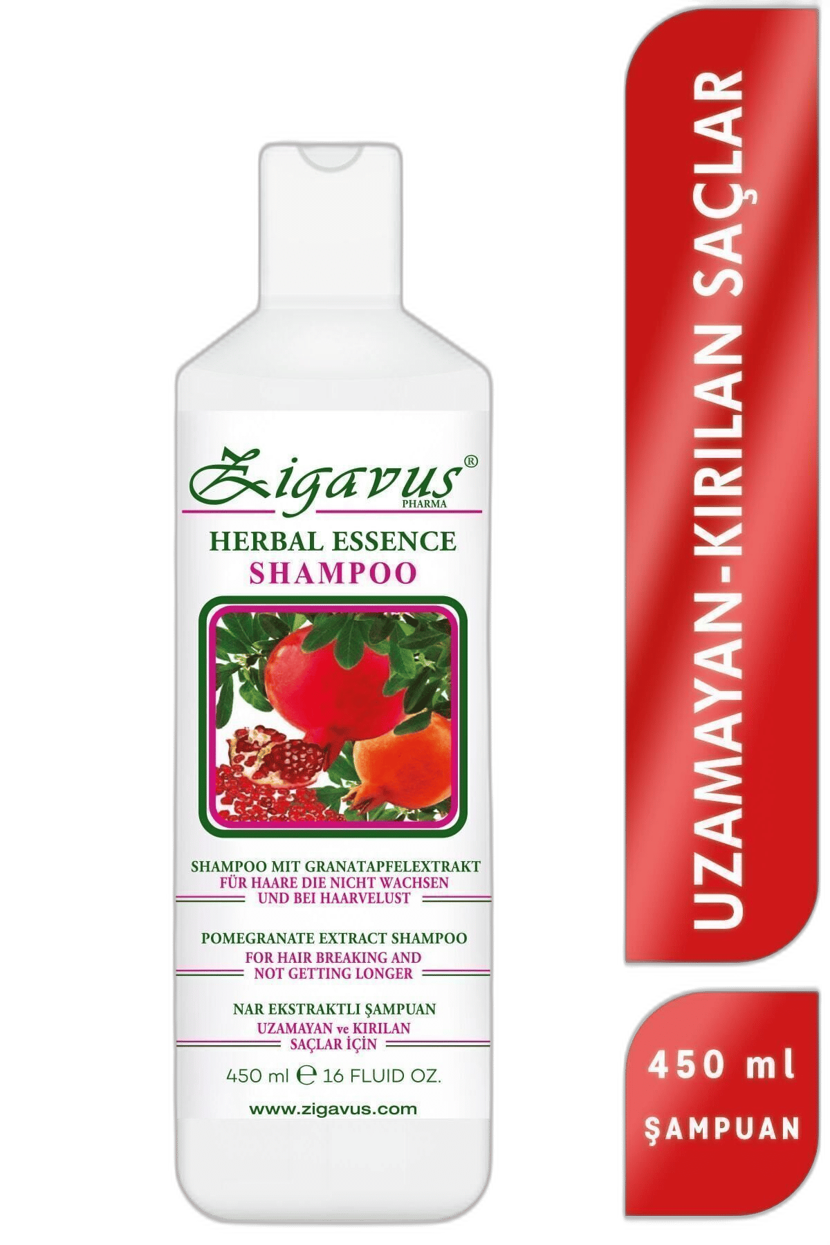 ZIGAVUS NARLI SAMPUAN 450 ml şişeGüçlendirici-yıpranma KarşıtıST SAĞLIK1MST-9455ZIGAVUS NARLI SAMPUAN 450 ml şişe