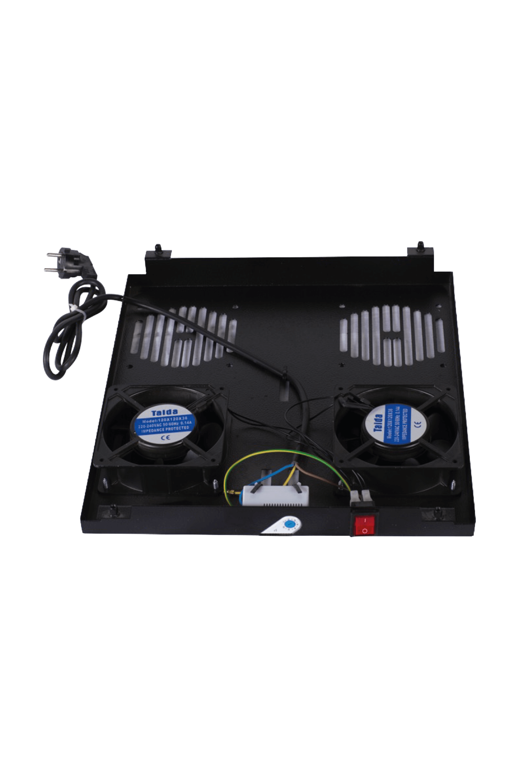 2 Li Termotatlı Analog Fan