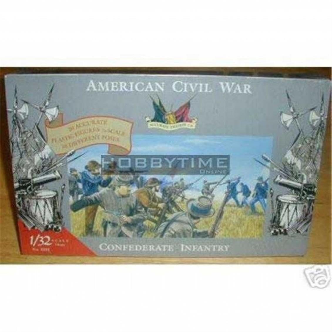 3203 1/32 Ölçek, Civil War - Conf Infantry