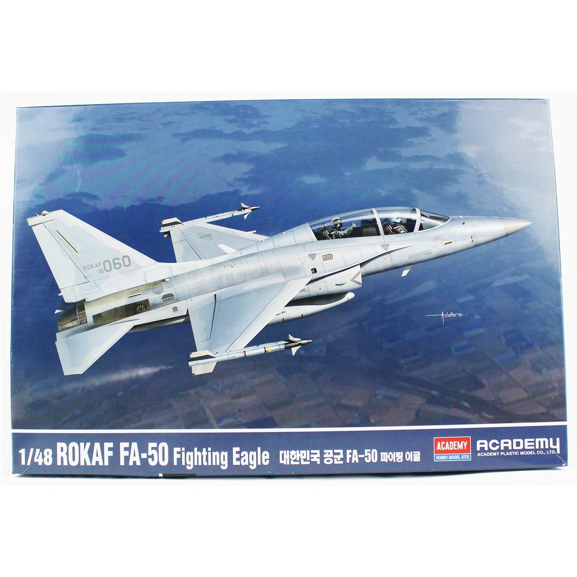 Academy 12366 1/48 ROKAF FA-50 Fighting Eagle Savaş Uçağı, Plastik Model Kiti