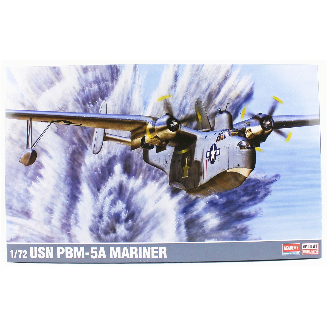 Academy 12586 1/72 USN PBM-5A Mariner, Deniz Bombardıman Uçağı, Plastik Model Kiti