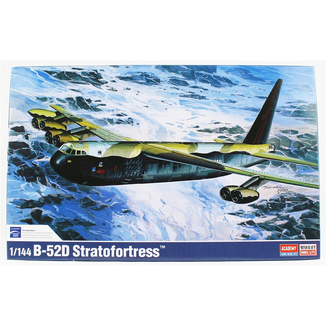 Academy 12632 1/144 B-52D Stratofortress Bombardıman Uçağı, Plastik Model Kiti