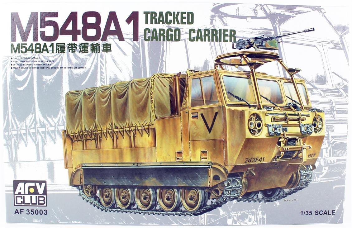 AFV Club AF35003 1/35 Ölçek, M548A1 Paletli Askeri Kamyon, Plastik Model kiti