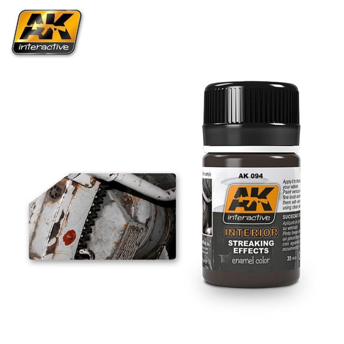 AK 094 35 ml. İç Mekan Çizgi Kiri Efekti, Enamel Model Boyası