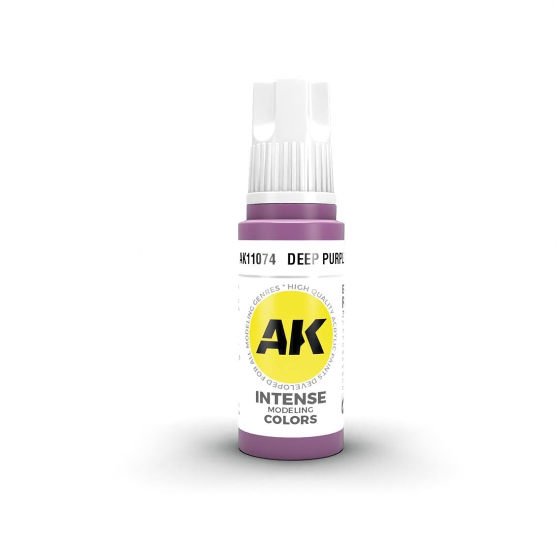 AK 11074 17 ml. Deep Purple, 3GEN Akrilik Model Boyası