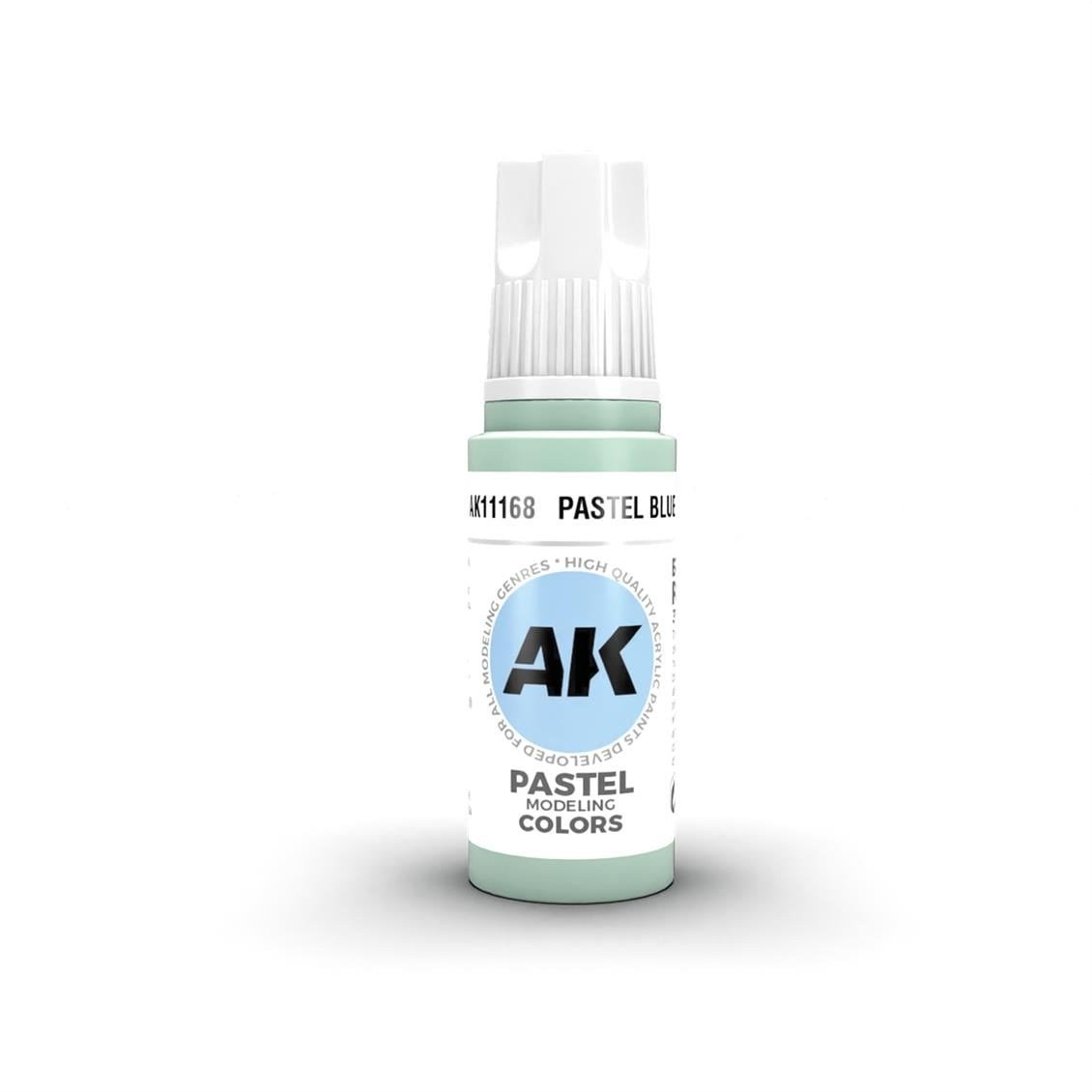 AK 11168 17 ml. Pastel Blue, 3GEN Akrilik Model Boyası