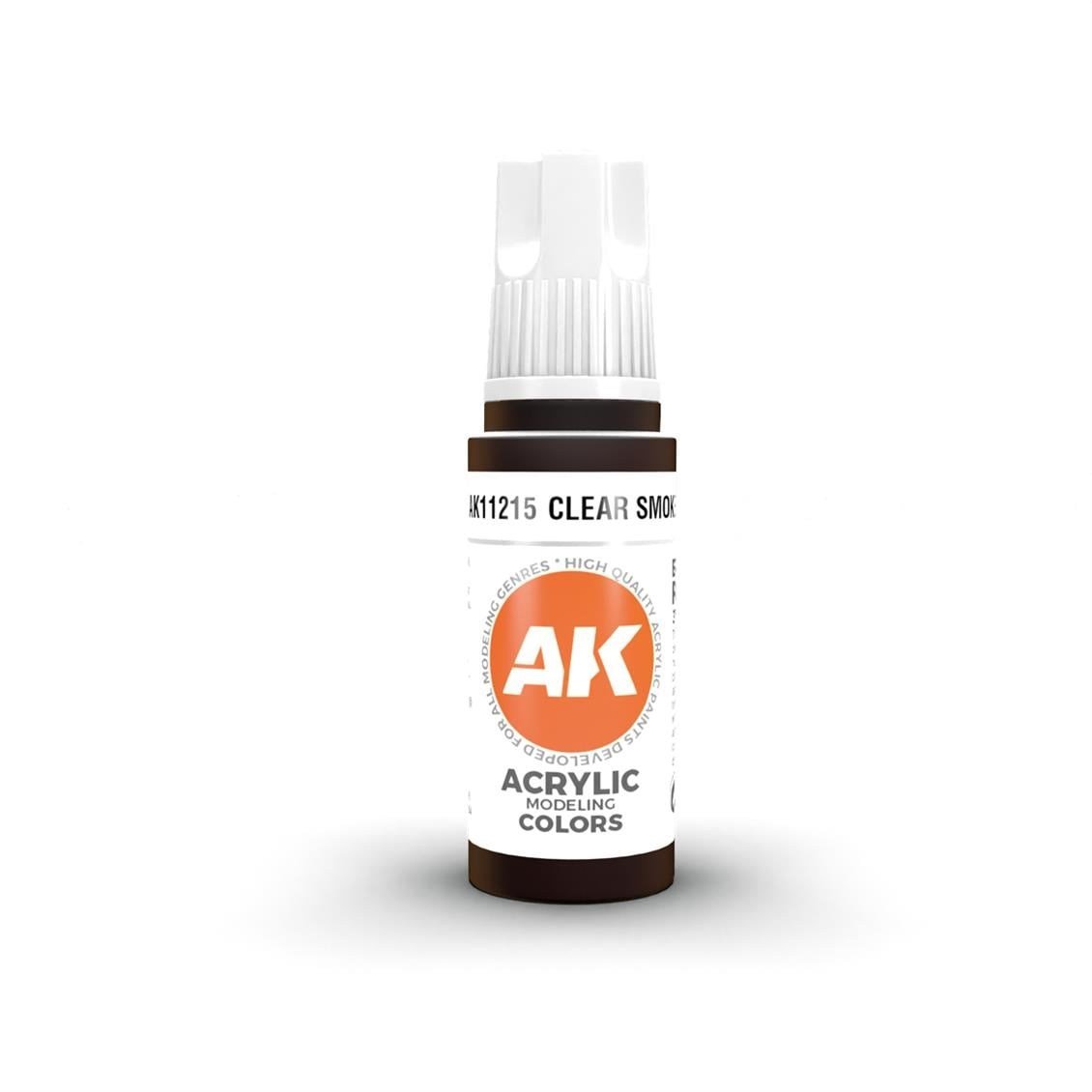 AK 11215 17 ml. Şeffaf Füme, 3GEN Akrilik Model Boyası