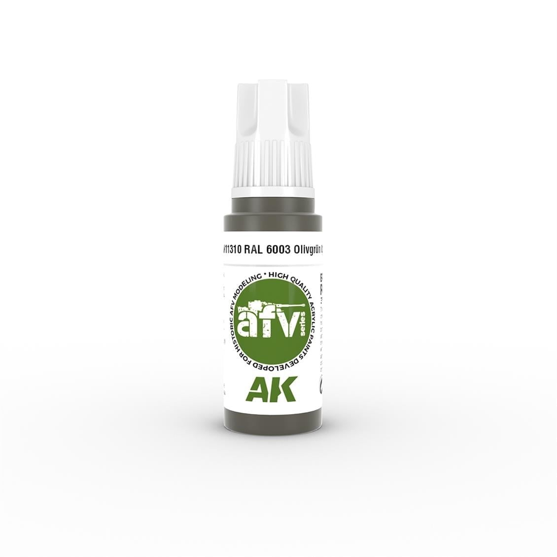 AK 11310 17 ml. RAL 6003 Olivegrün opt.2, AFV Serisi 3GEN Akrilik Model Boyası