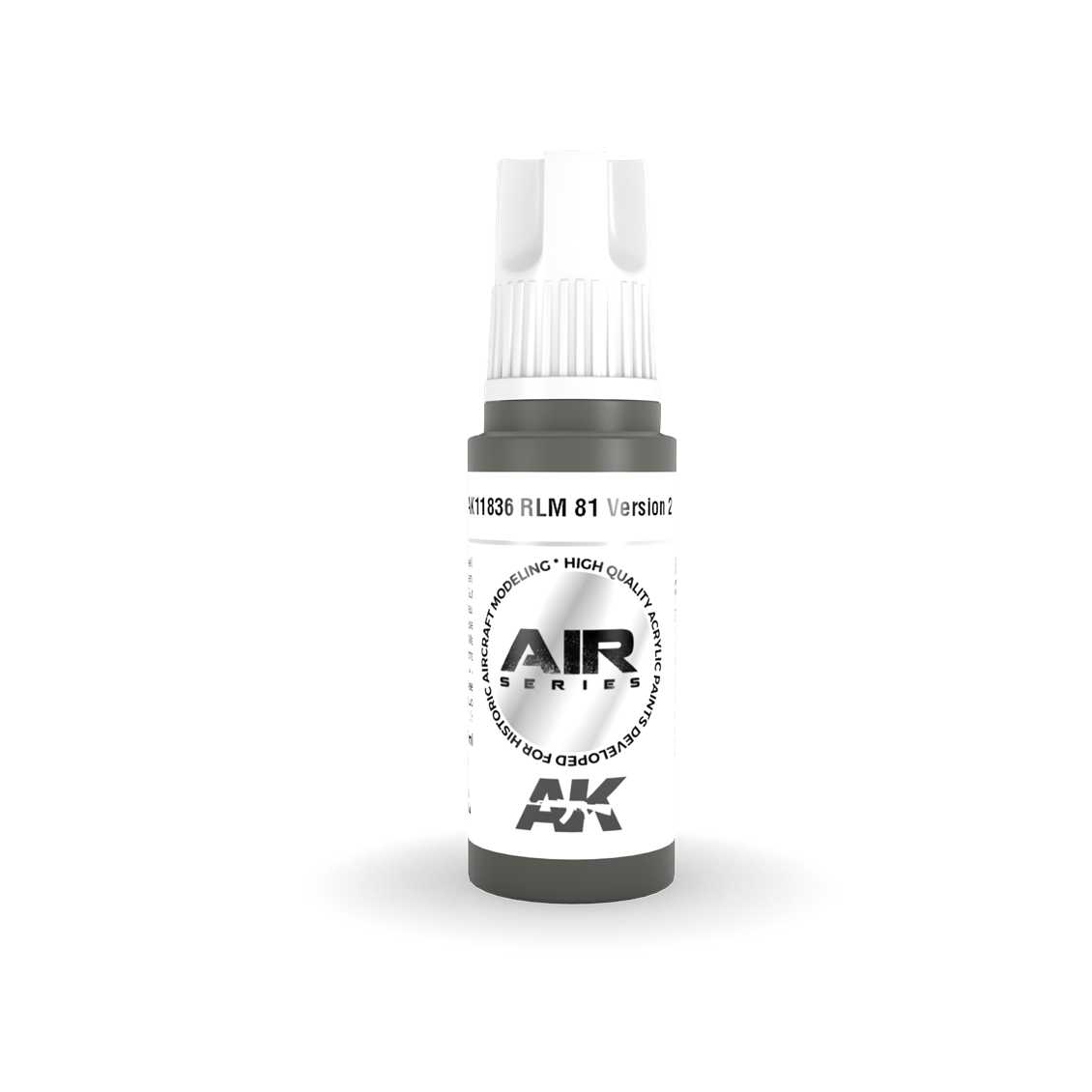 AK 11836 17 ml. RLM 81 Version 2, Aircraft Serisi 3GEN Akrilik Model Boyası