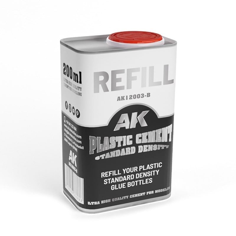AK 12003-B 200 ml. Standart Plastik Yapıştırıcı