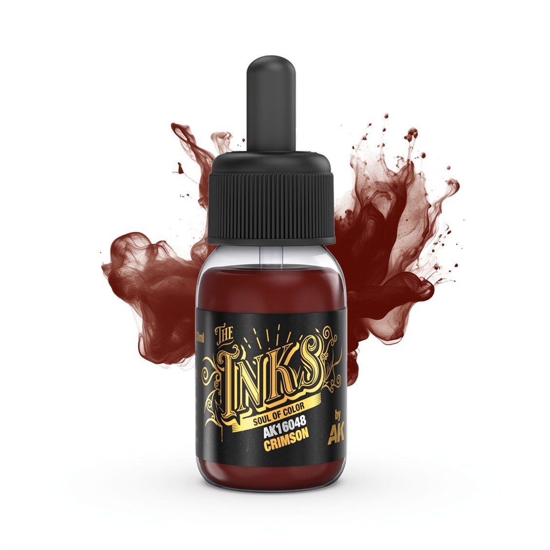AK 16048 30 ml. Kızıl, Akrilik Mürekkep
