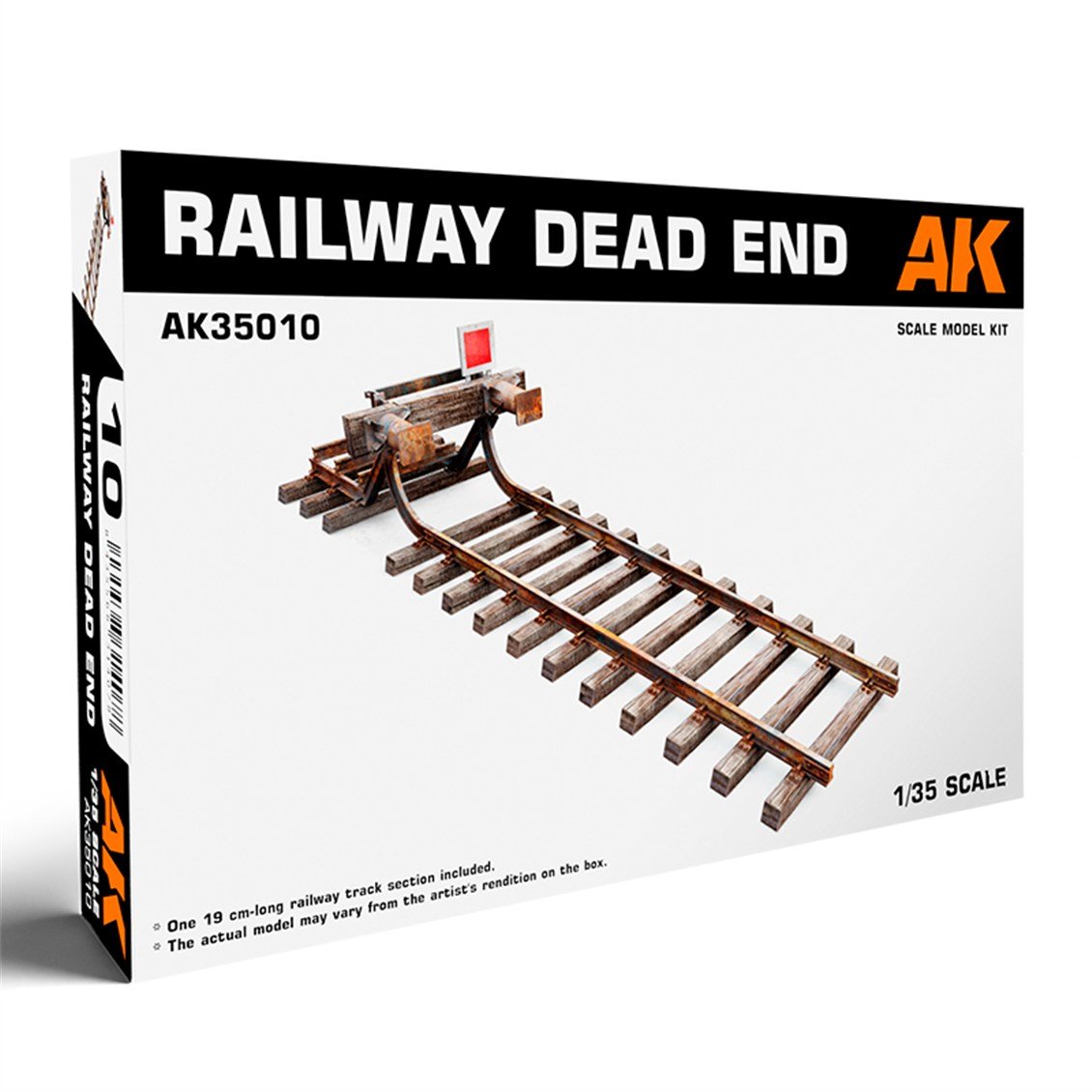 AK 35010 1/35 Ölçek, Ray Tamponu, Plastik Model Kiti