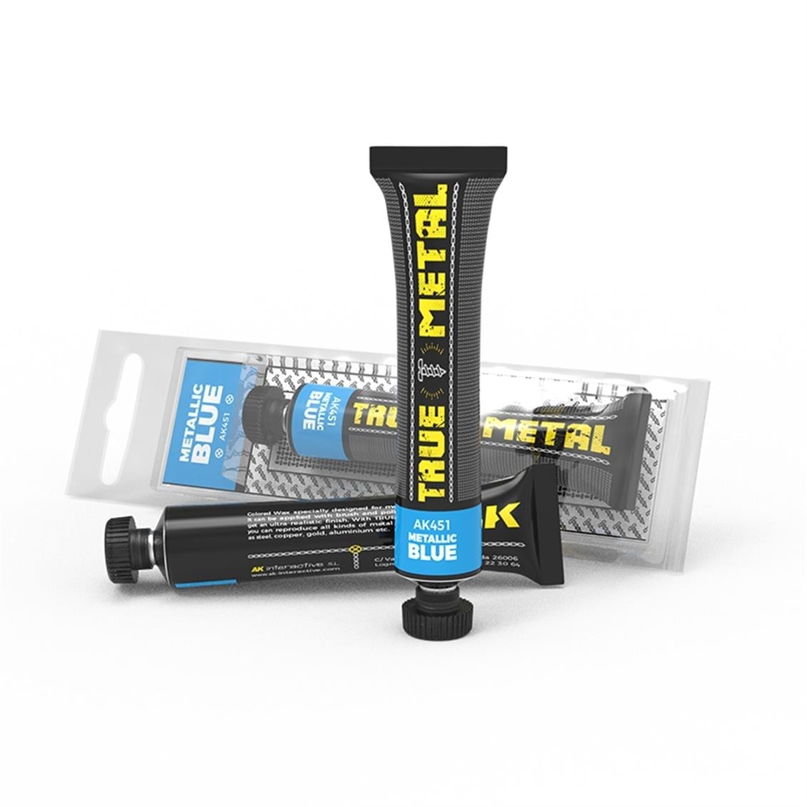 AK 451 20 ml. Metalik Mavi, True Metal Serisi Model Boyası