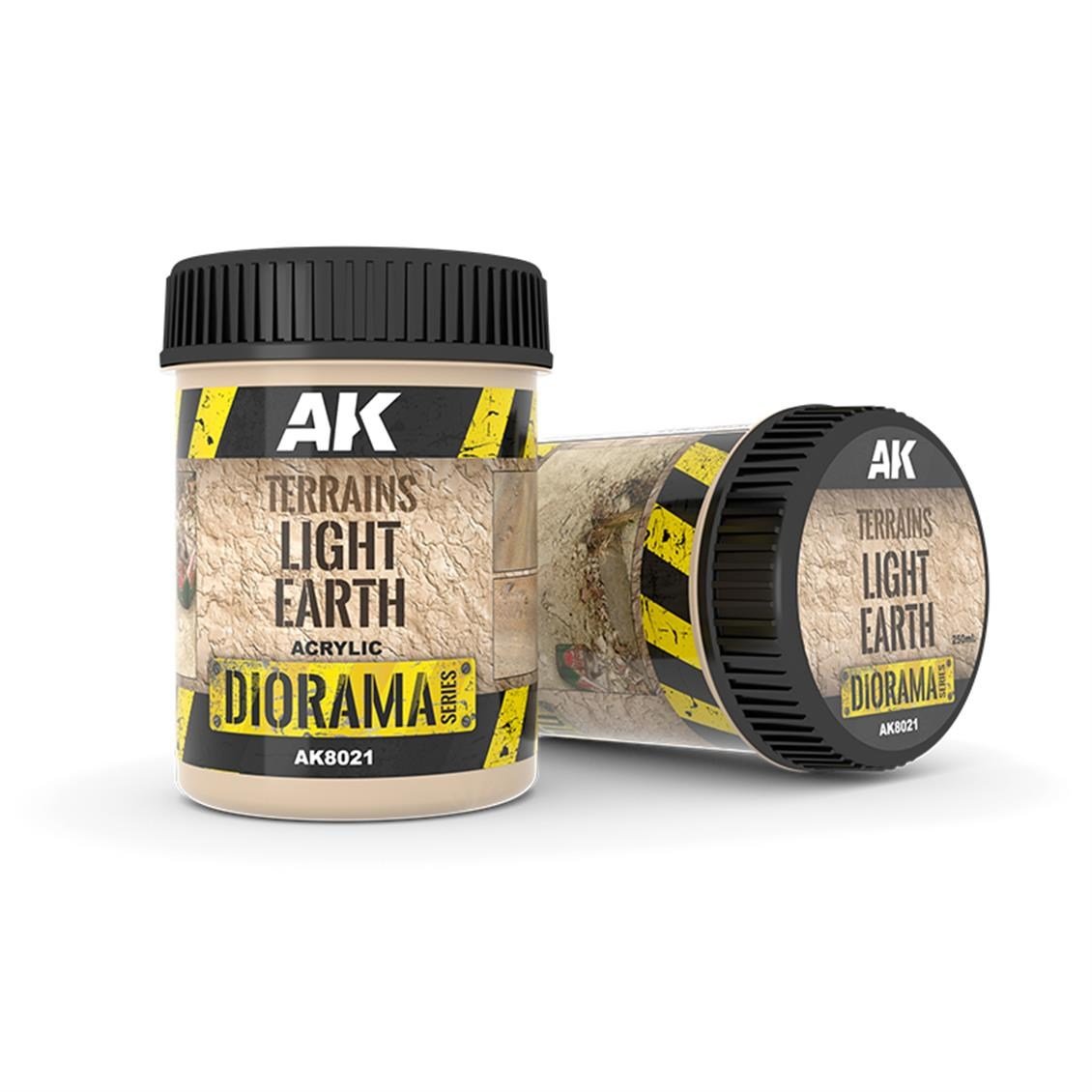 AK 8021 250 ml. Hafif Toprak, Akrilik, Diorama Serisi Zemin Dokusu