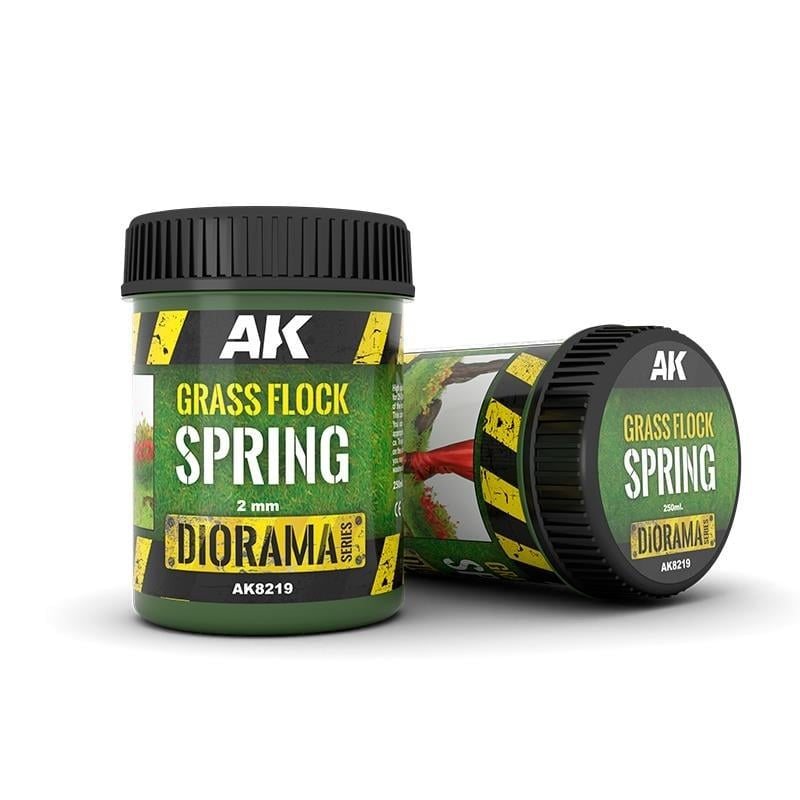 AK 8219 2mm. Bahar Çimleri Flok Dokusu