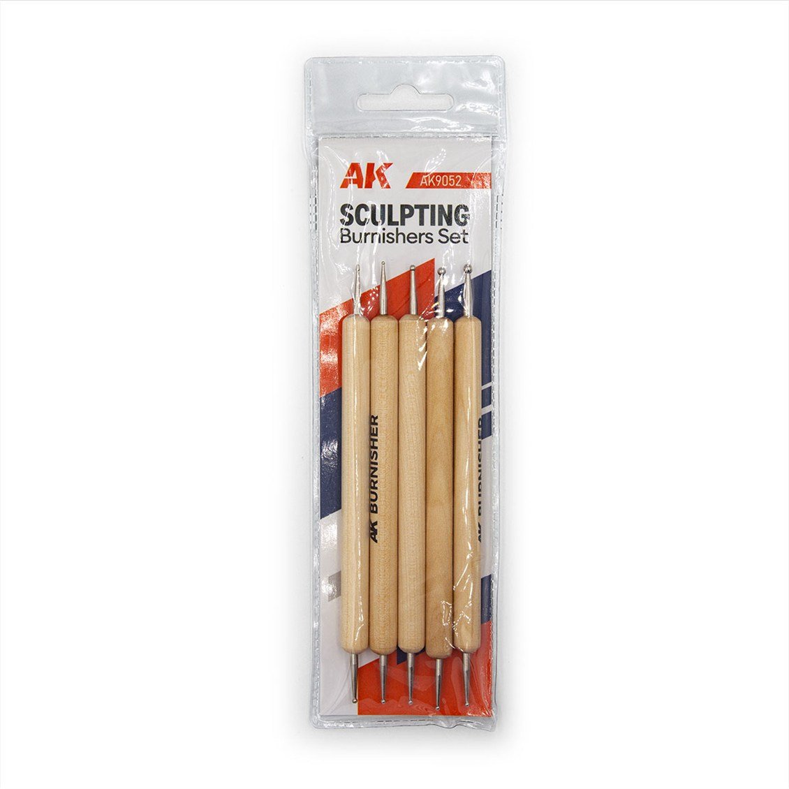 AK 9052 10 Farklı Uclu Figür Parlatma Seti