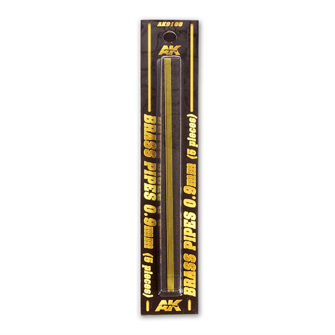 AK 9108 Prinç Boru 0,9 mm. Çap, 200 mm. Boy, 5 Adet