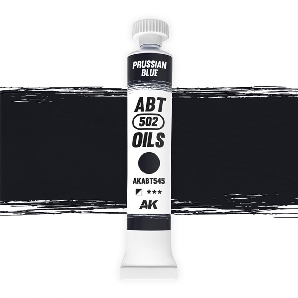 AK ABT545 20 ml. Yağlı Boya, Prussian blue