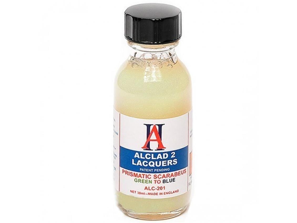 Alclad 201 30 Ml. Scarabeus Blue Green - Metalızer Paınt