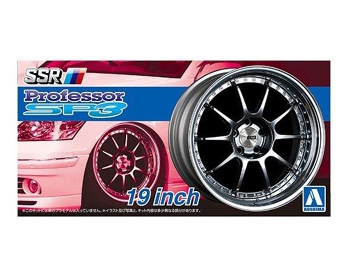 Aoshima 05254 1/24 Ölçek, SSR Professor Sp3 19İnch, Plastik Model kiti