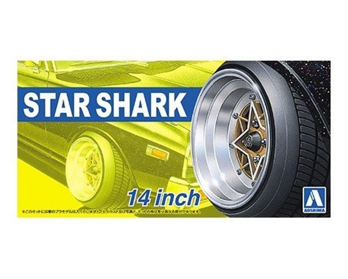 Aoshima 05258 1/24 Ölçek, Star Shark 14İnch, Plastik Model kiti