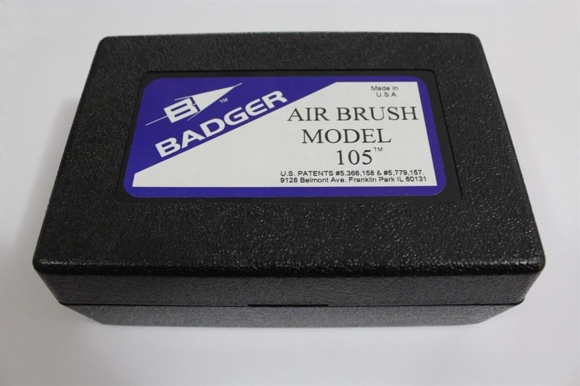 Badger 105-1 PATRIOT, Üstten Besleme, Detay Nozul, 4.75 ml. Büyük Hazneli, Çift Tetikli Boya Tabancası
