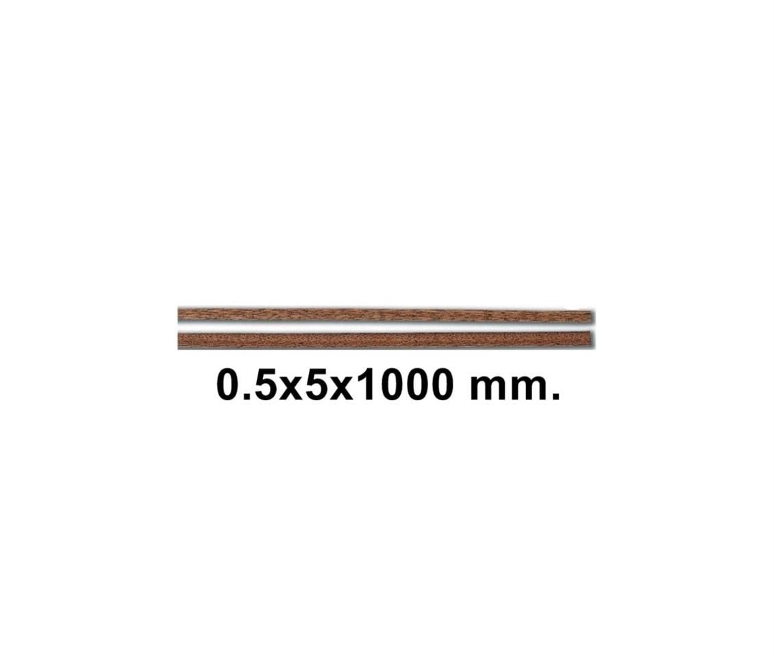 Constructo 80163 Sarma Çıtası- Veneer Plates (Dark Brown) Sap--10 Adet