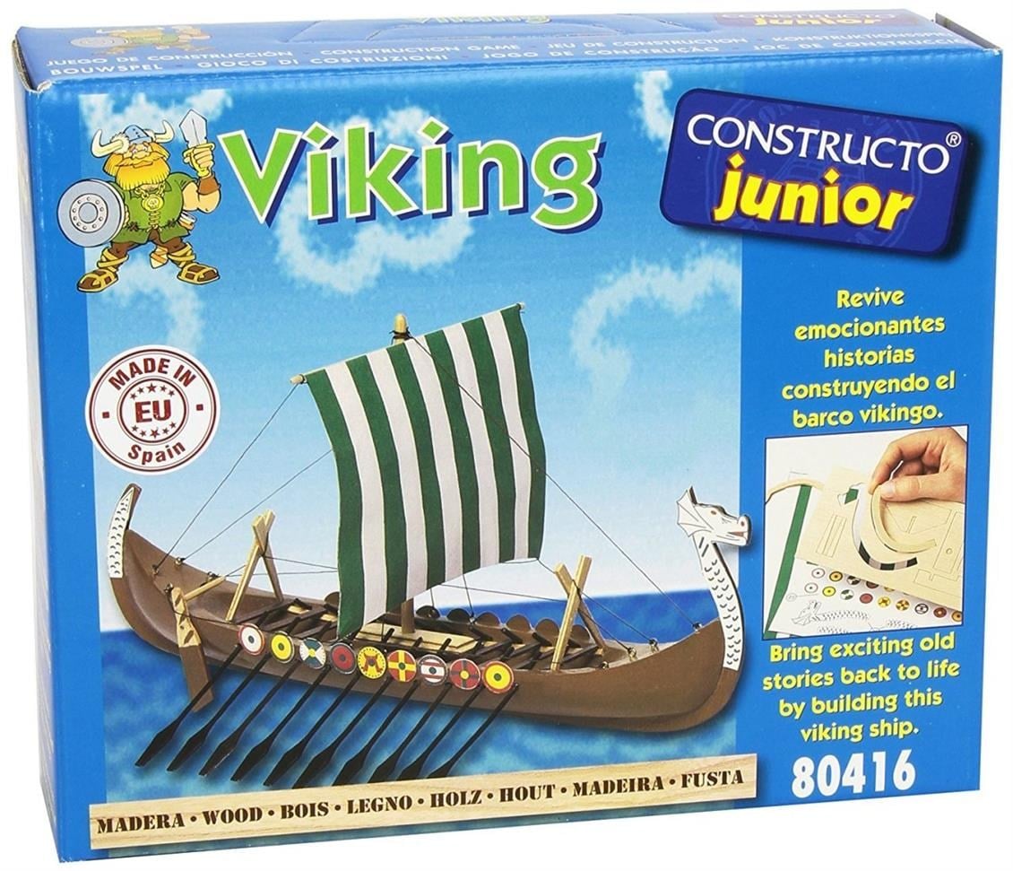 Constructo 80416 Viking, Ahşap Tekne Kiti