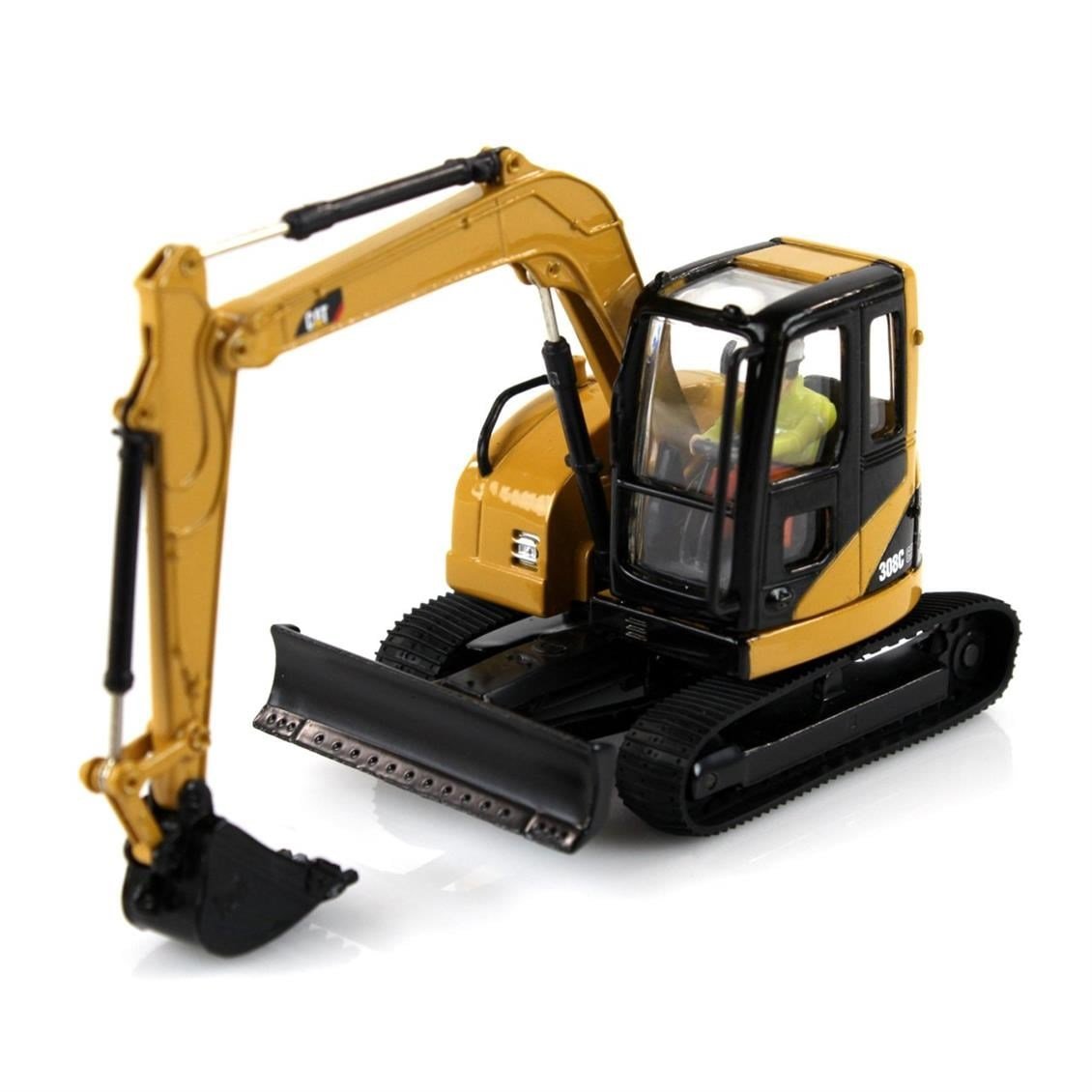 Diecast Masters 85129 1/50 Ölçek, Cat 308C CR Ekskavatör, Sergilemeye Hazır Metal İş Makinası Modeli