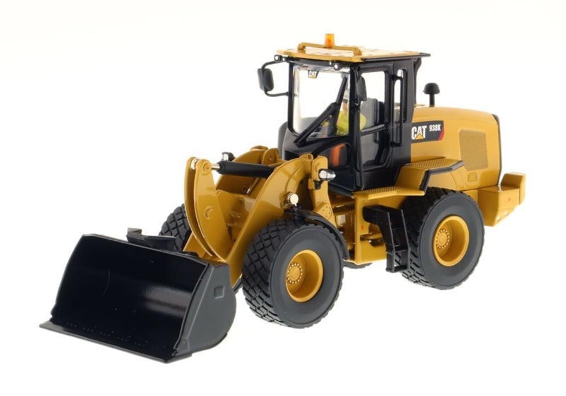 Diecast Masters 85228 1/50 Ölçek, Cat 938K Wheel Loader, Sergilemeye Hazır Metal İş Makinası Modeli