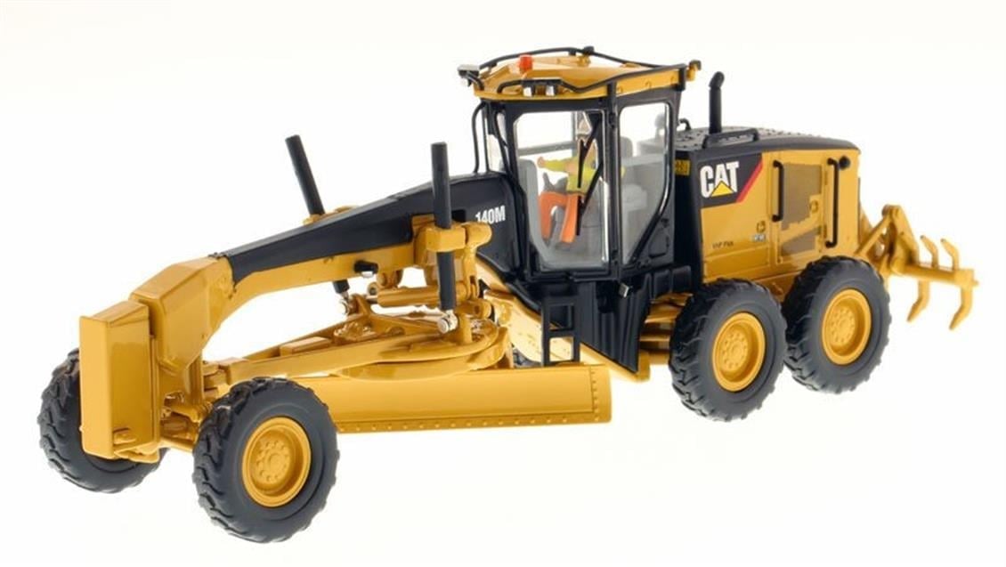 Diecast Masters 85236 1/50 Ölçek, Cat 140M Grayder, Sergilemeye Hazır Metal İş Makinası Modeli