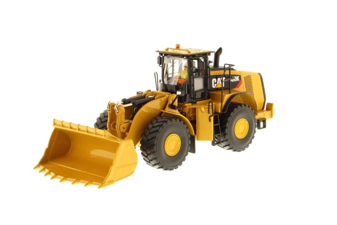 Diecast Masters 85296 1/50 Ölçek, Cat 980K Kaya Tipi Loder, Sergilemeye Hazır Metal İş Makinası Modeli