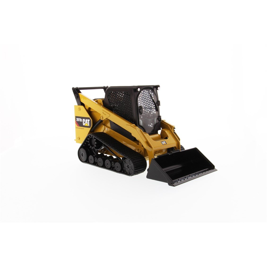 Diecast Masters 85603 1/16 Ölçek, Cat 297D2 Çok Amaçlı Loder, Sergilemeye Hazır Metal İş Makinası Modeli
