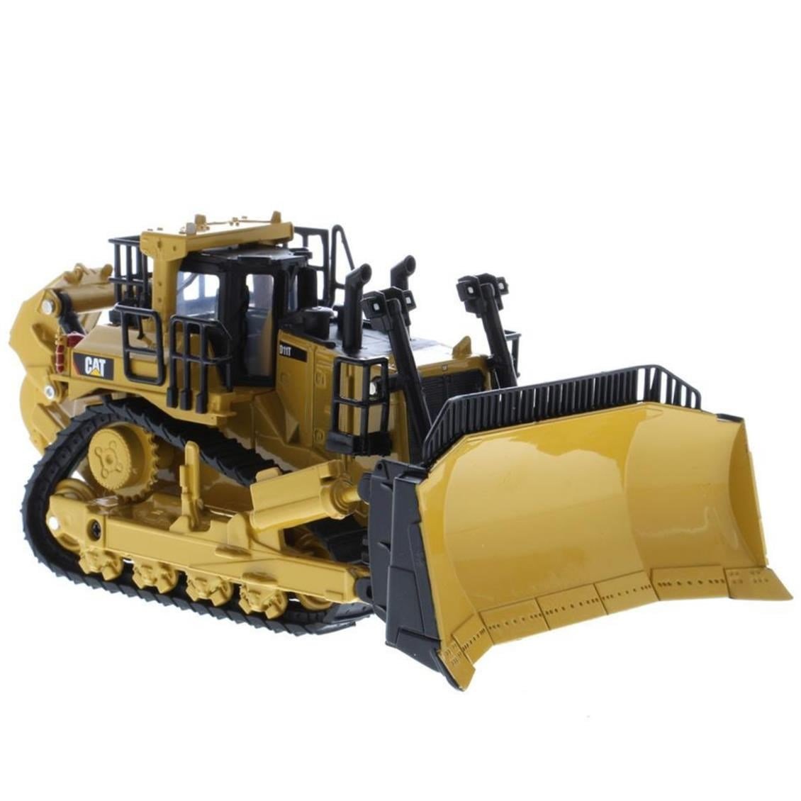 Diecast Masters 85637 1/64 Ölçek, Cat D11 Dozer, Çift Bıçaklı ve Arka  Kesicili, Sergilemeye Hazır Metal İş Makinası Modeli