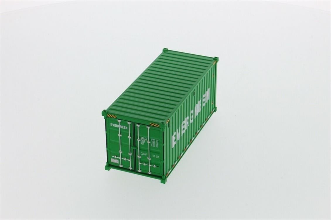 Diecast Masters 91025D 1/50 Ölçek, 20 lik Kuru Yük Konteyneri, Yeşil ( EverGreen Logolu ) Sergilemeye Hazır Plastik Model