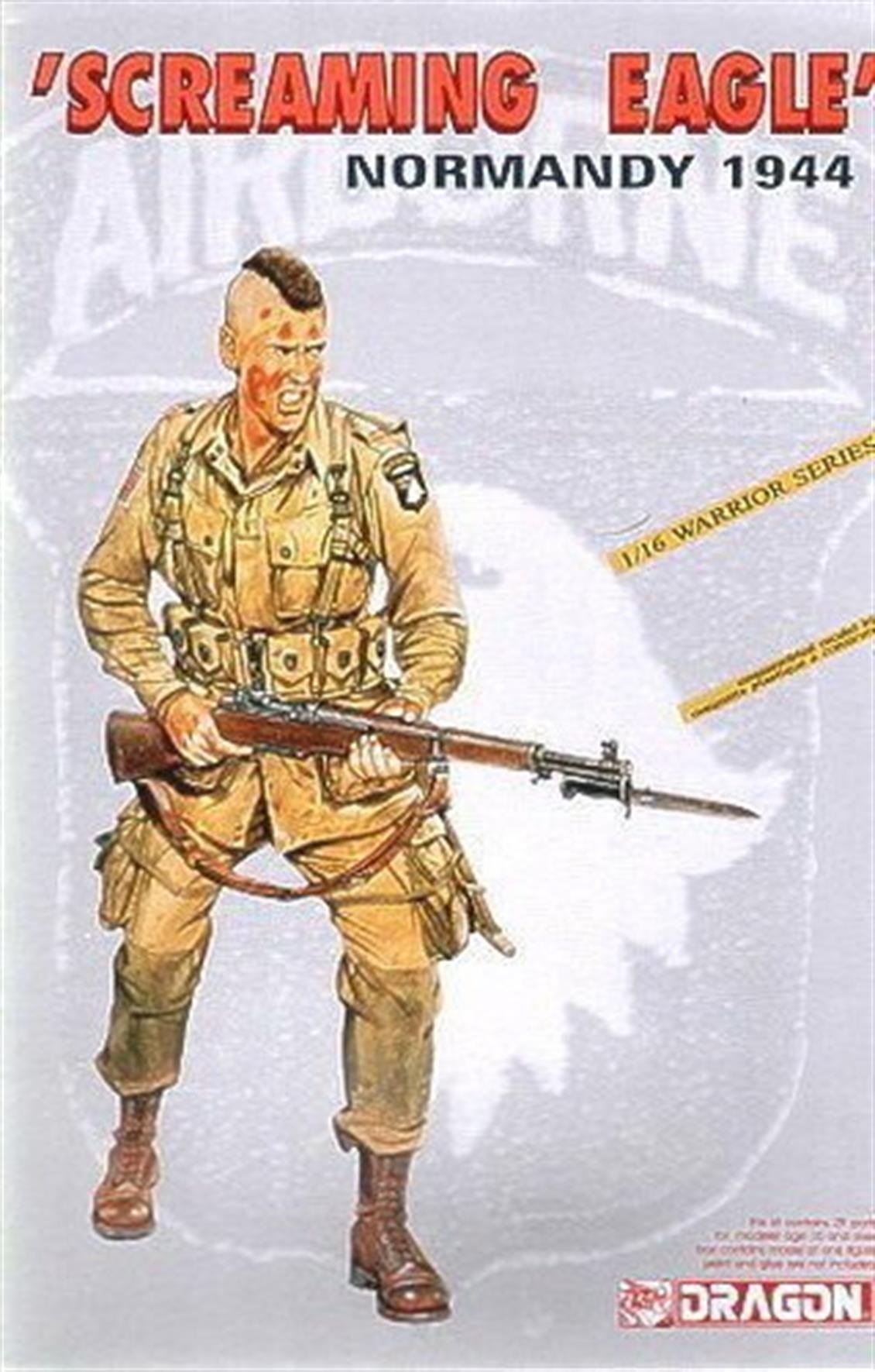 Dragon 1605 1/16 Ölçek, Screaming Eagle (Normandy 1944) Asker Figürleri Plastik Model Kiti