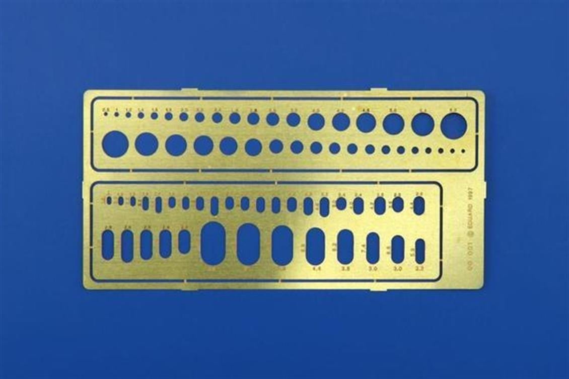 Eduard 00001 Circle & Oval Stencils For
