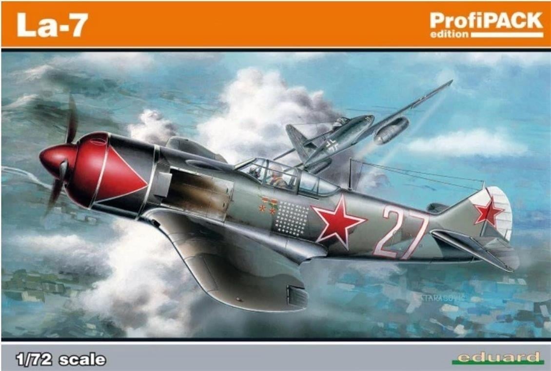Eduard 7066 1/72 Ölçek, La-7 Uçak Maketi