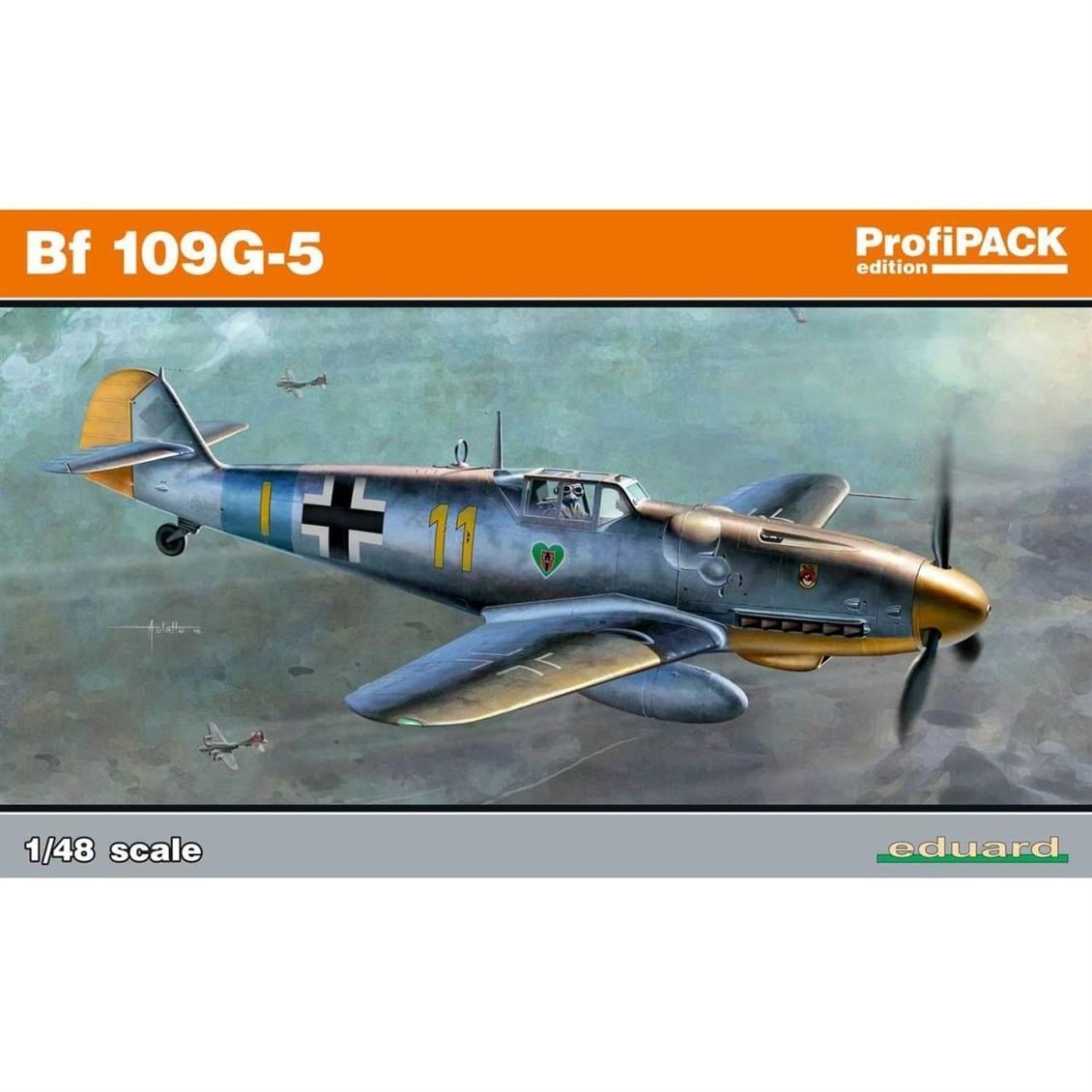 Eduard 82112 1/48 Ölçek, Bf 109G-5 Uçak Maketi