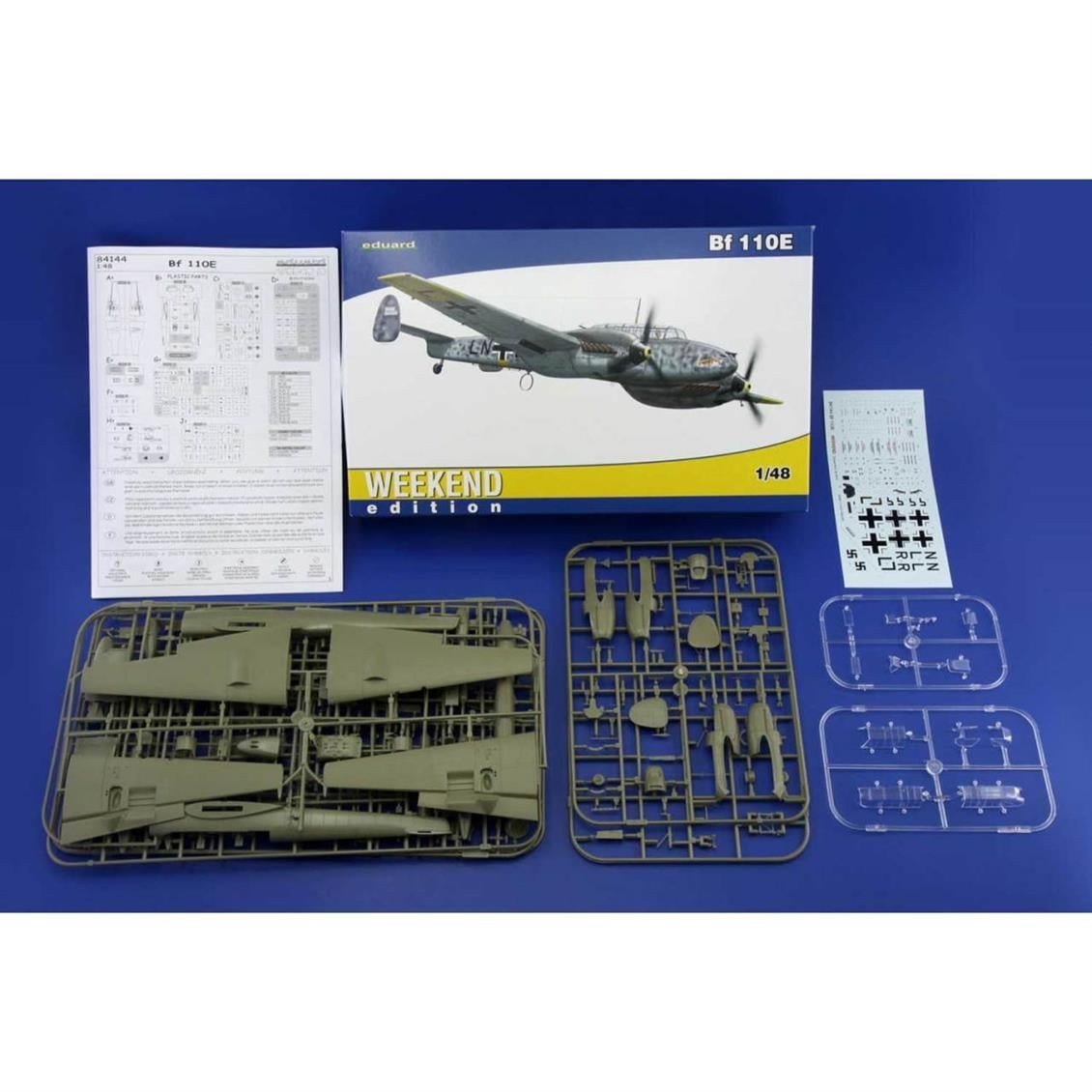 Eduard 84144 1/48 Ölçek, Bf 110E Uçak Maketi