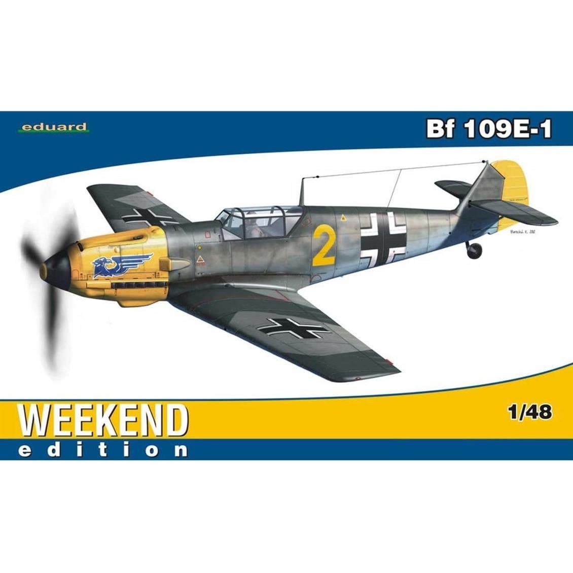 Eduard 84164 1/48 Ölçek, Bf 109E-1 Uçak Maketi