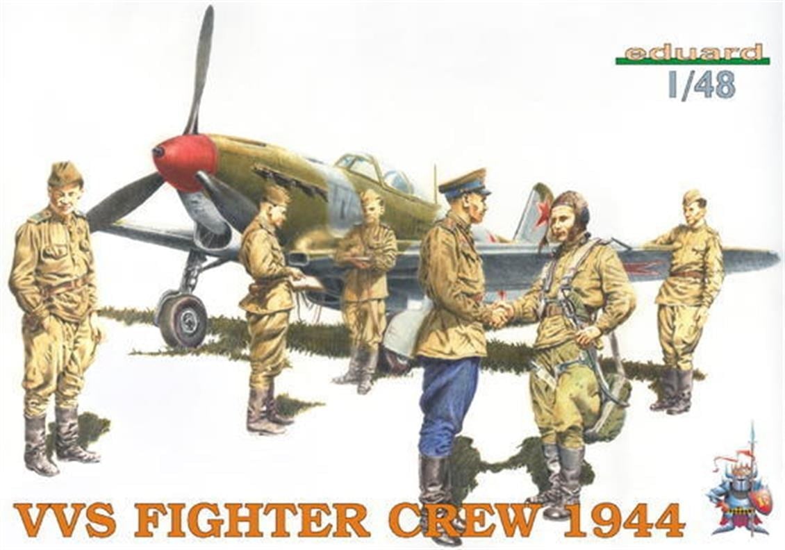 Eduard 8509 1/48 Ölçek, Vvs Fighter Crew 1944 Figür Maket