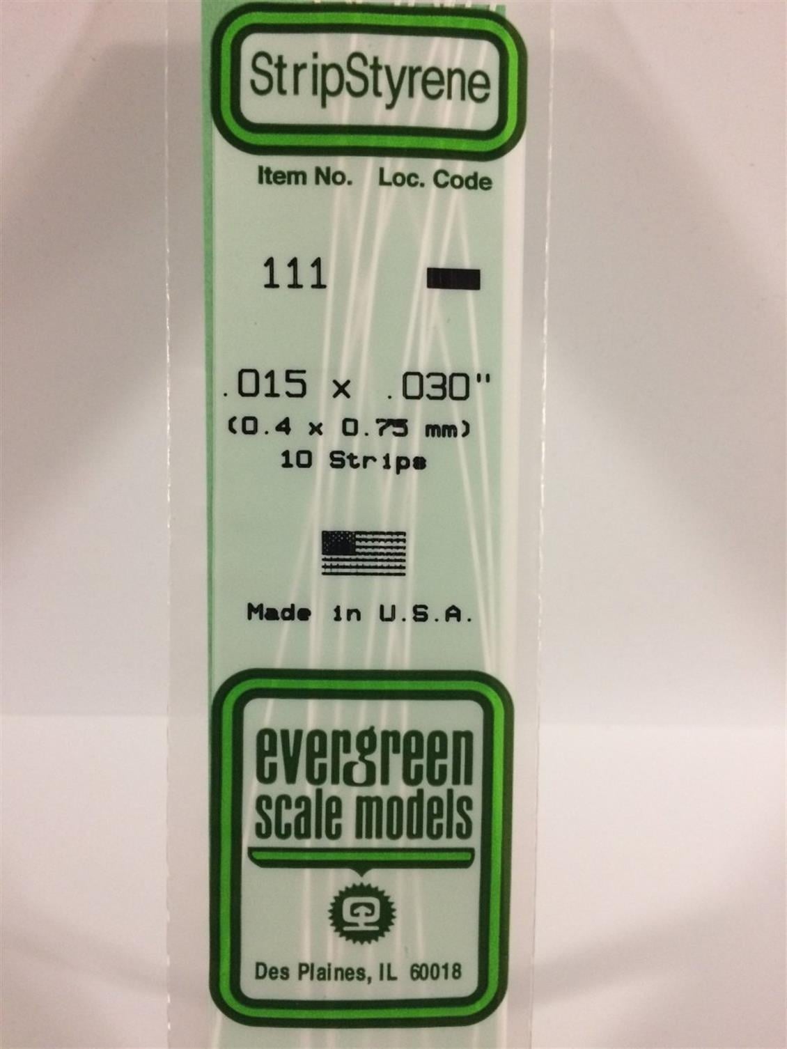 Evergreen 111 0,40*0,75*355 Mm Köşeli Çubuk-10 Adet -Beyaz