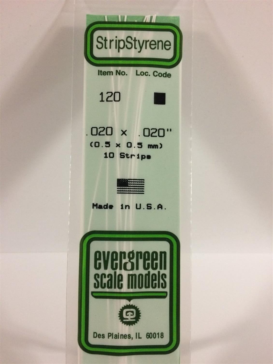 Evergreen 120 0,50*0,50*355 Mm Köşeli Çubuk-10 Adet -Beyaz