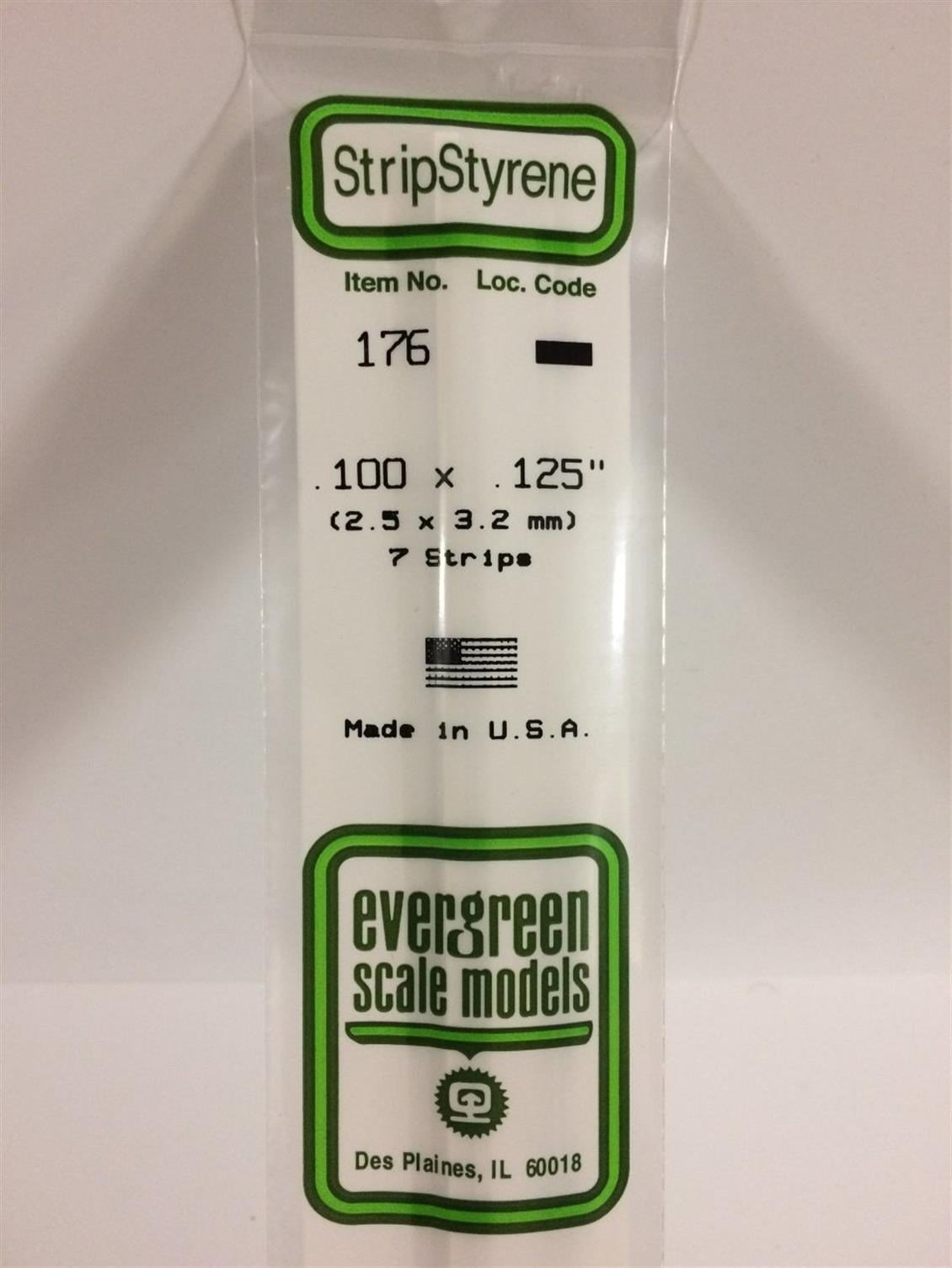 Evergreen 176 2,5*3,20*355 Mm Köşeli Çubuk-7 Adet -Beyaz