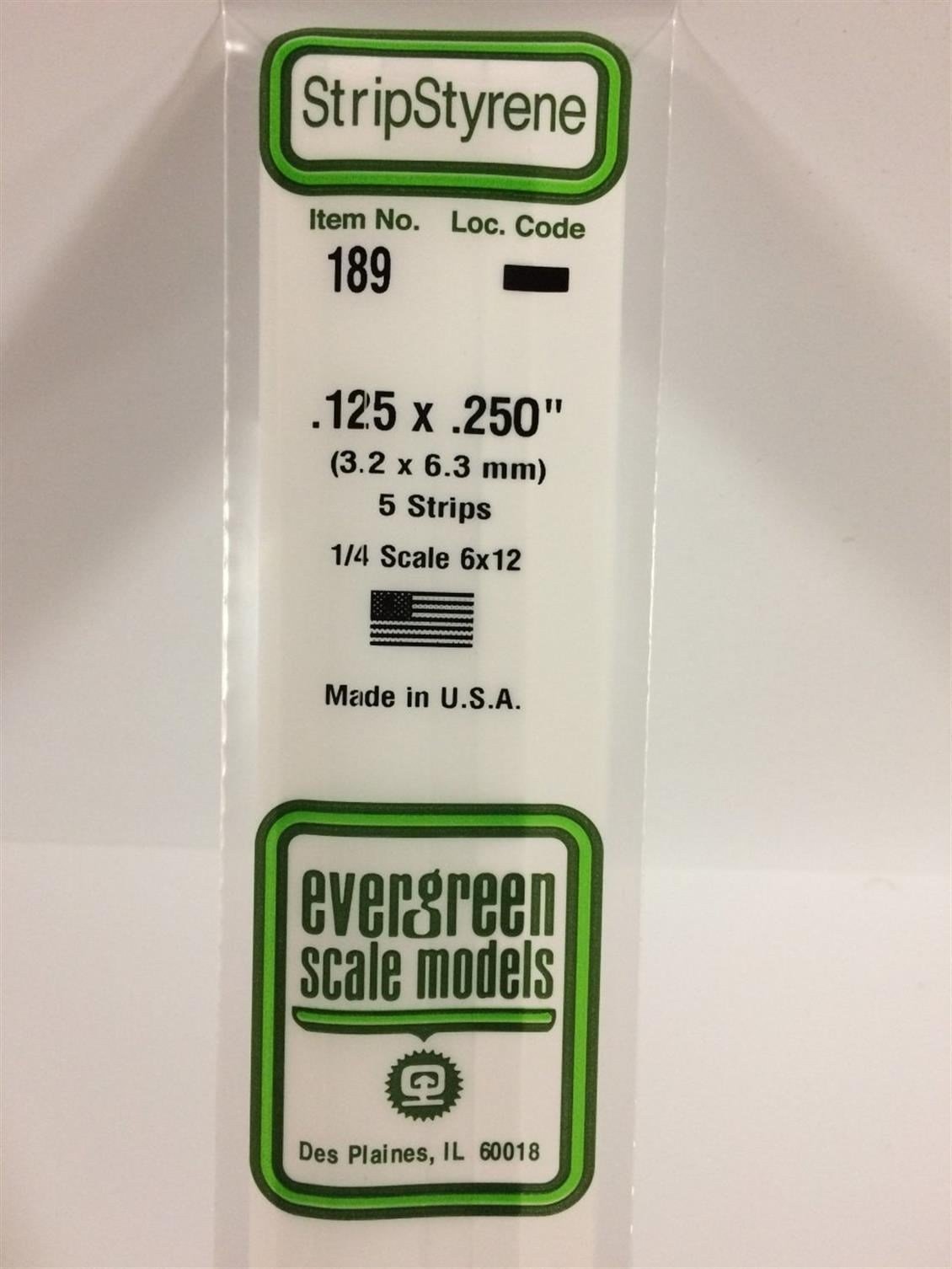 Evergreen 189 3,20*6,30*355 Mm Köşeli Çubuk-5 Adet -Beyaz