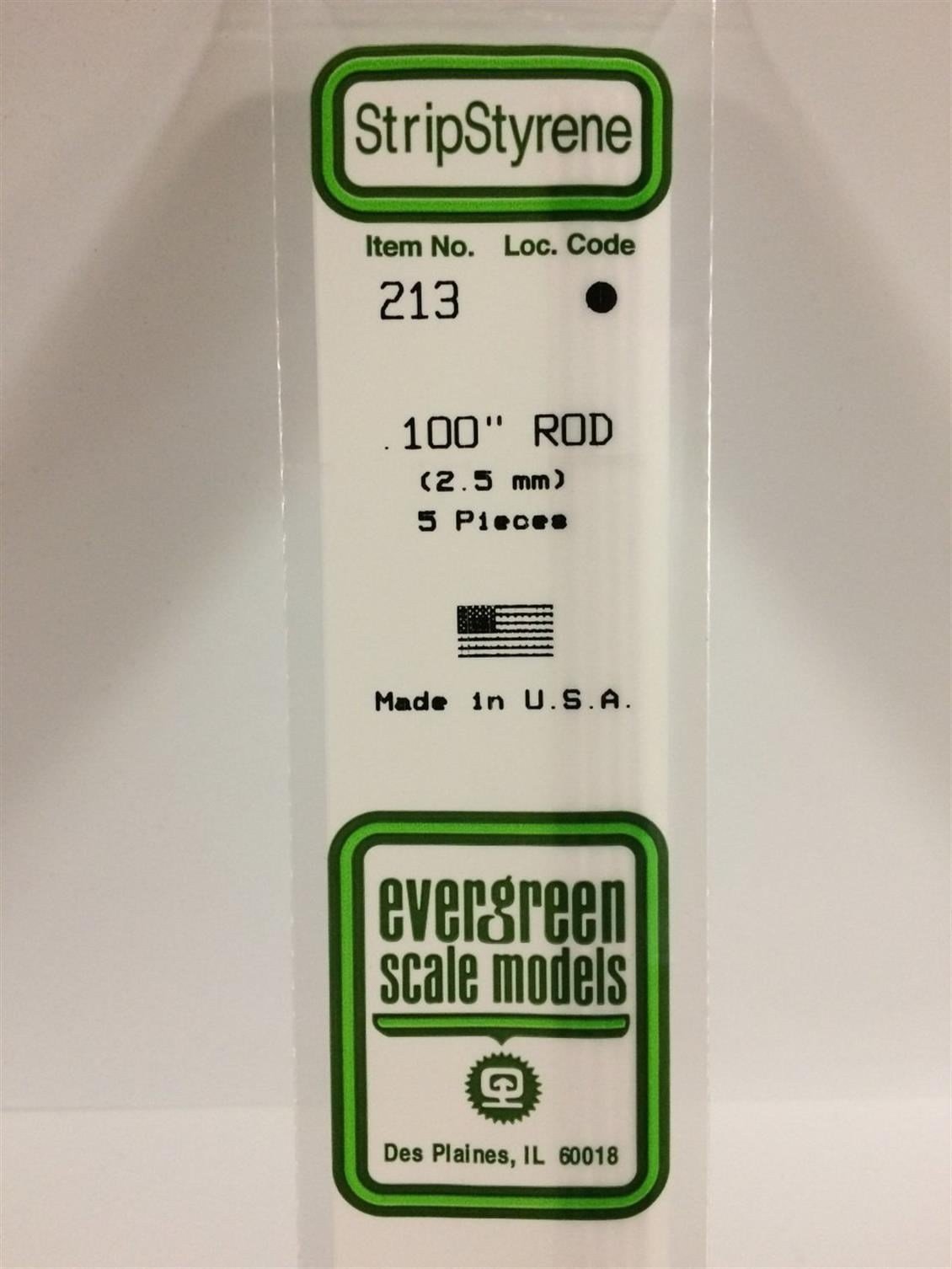 Evergreen 213 2,50*355 Mm Yuvarlak Cubuk-5 Adet -Beyaz