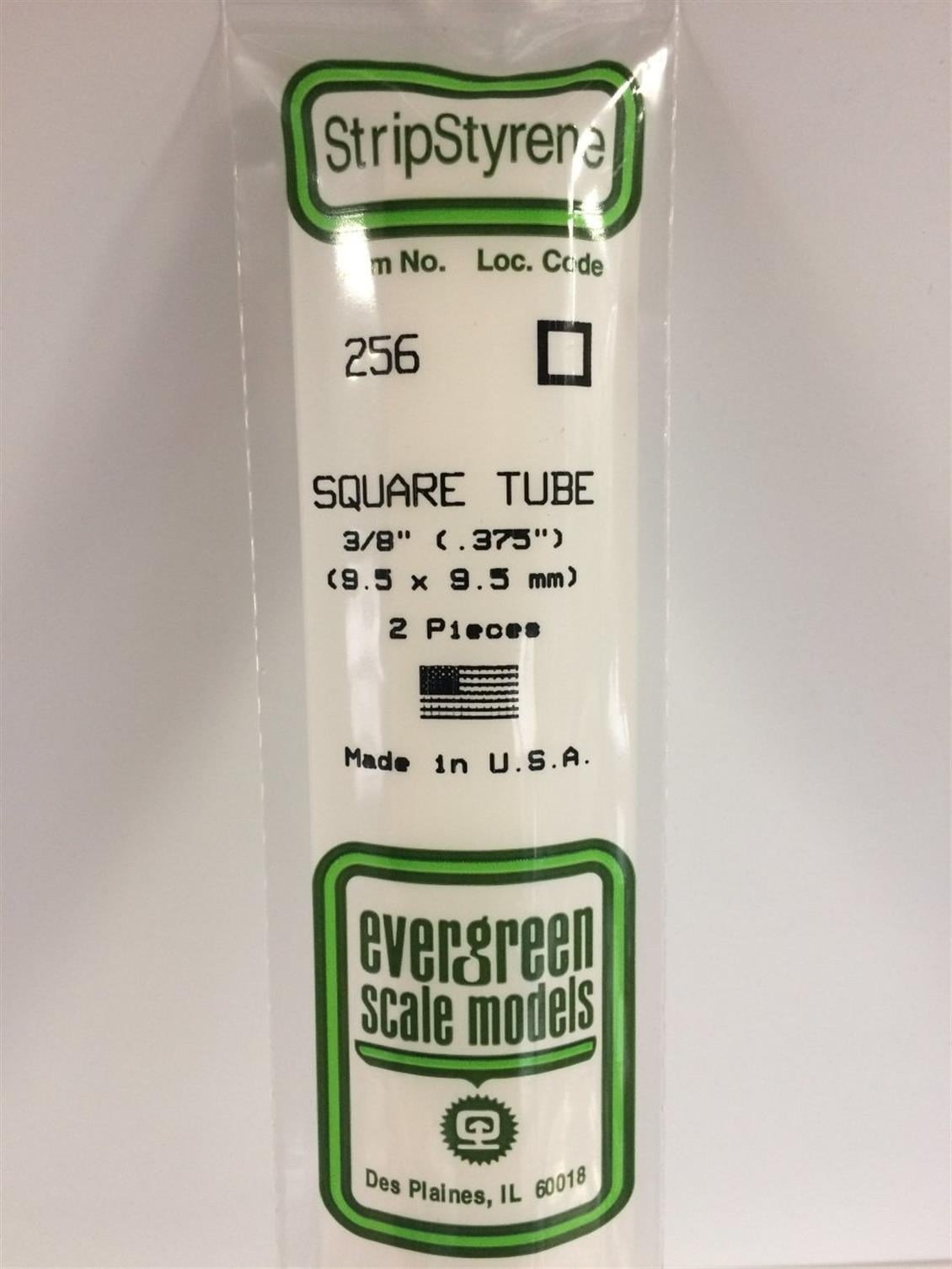 Evergreen 256 9,5*9,5*355 Mm Kutu Profıl-2Adet -Beyaz