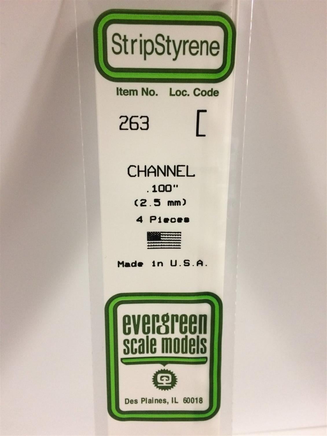 Evergreen 263 2,5*355 Mm U Profıl-4Adet -Beyaz